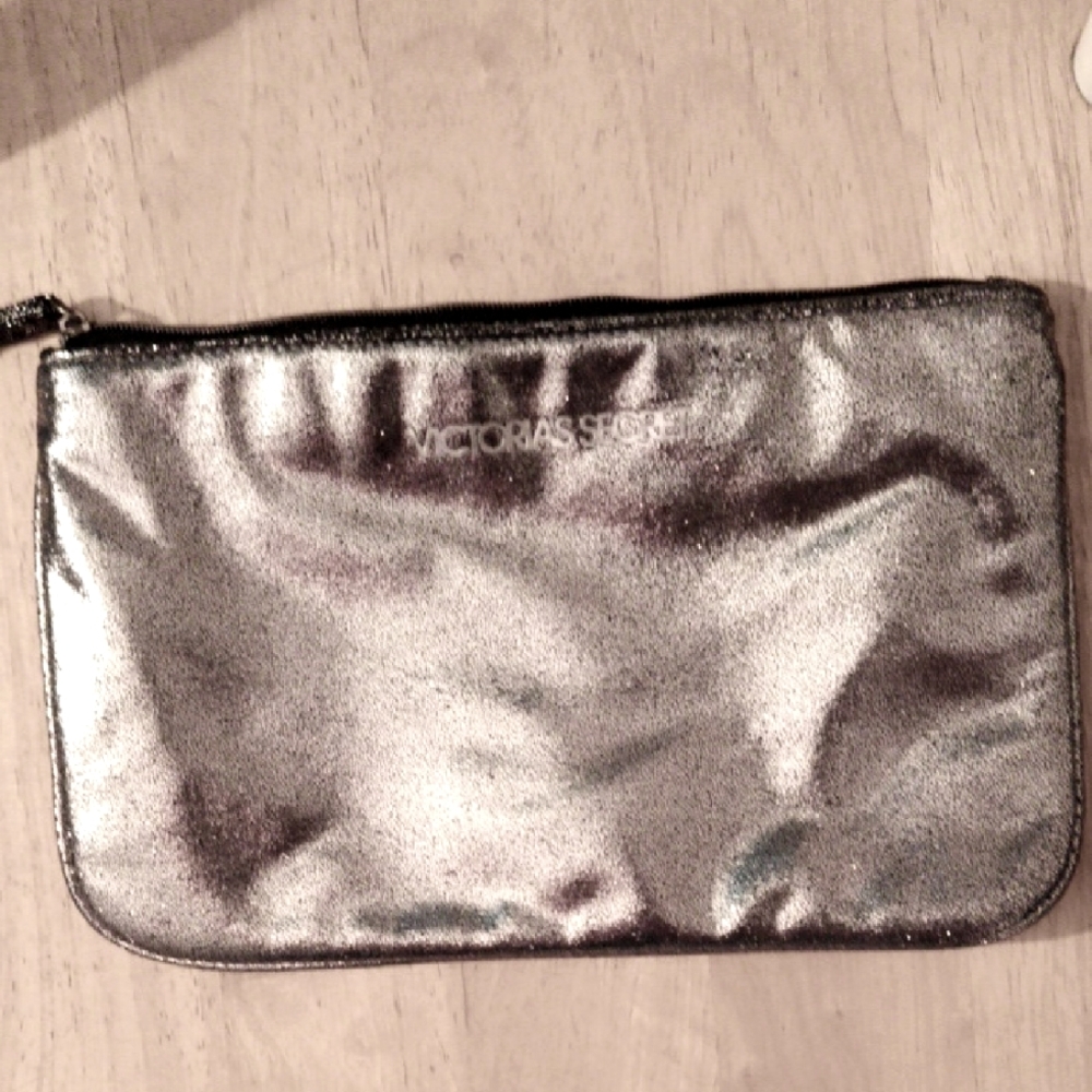 Victoria's Secret Silver Clutch NWOT